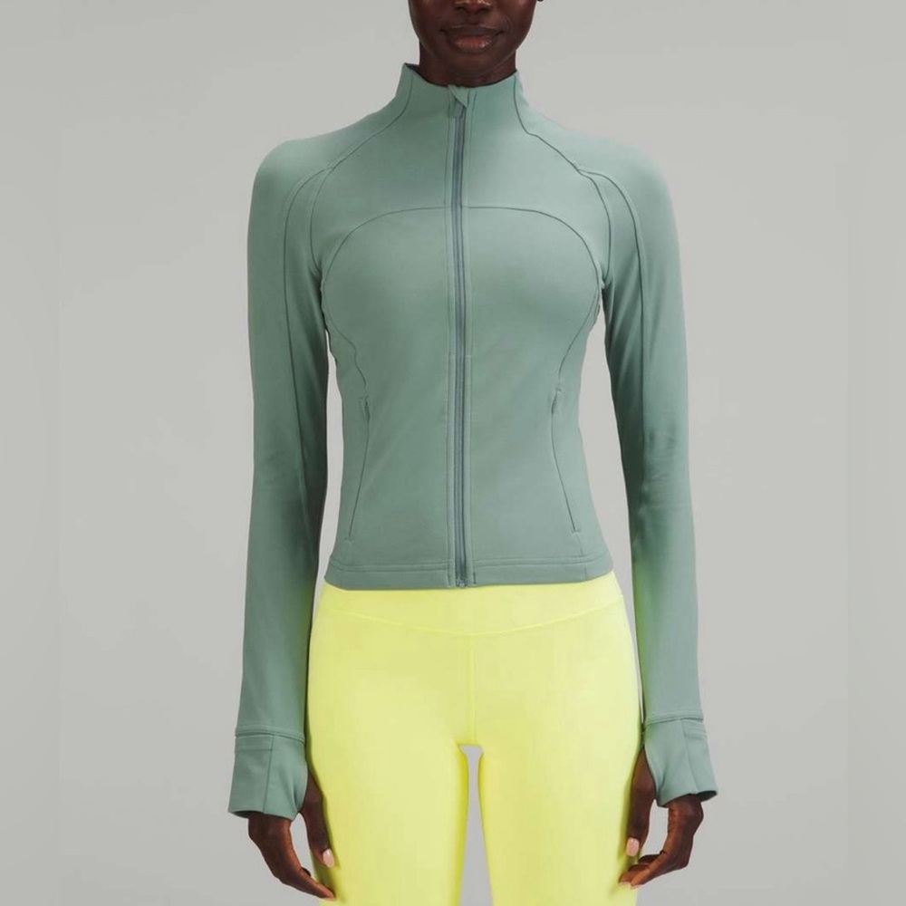 Lululemon Ribbed Define Jacket in Tidewater Teal (6)